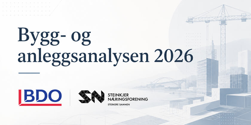 Bygg- og anleggsanalysen 2026: Grip mulighetene i et marked som snur